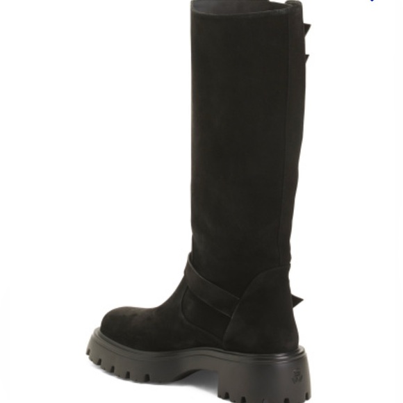 STUART WEITZMAN
Made In Spain Suede Emerson Moto Boots - Picture 2 of 3